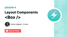 Layout Components: Box