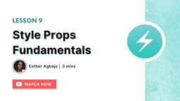 Style Props Fundamentals