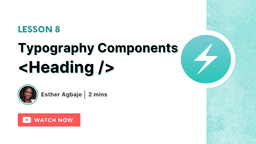 Typography Components: Heading