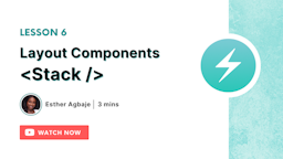 Layout Components: Stack